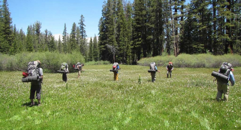 backpacking course for boys in california 